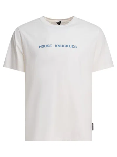 Moose Knuckles T-shirts White