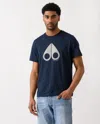 Moose Knuckles Tandem Mens T-shirt In Blue