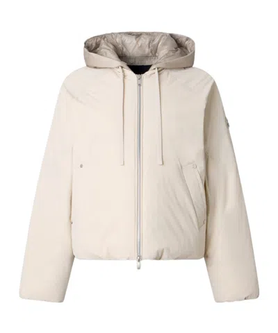 Moose Knuckles Tegan Down Bomber Jacket In Pink
