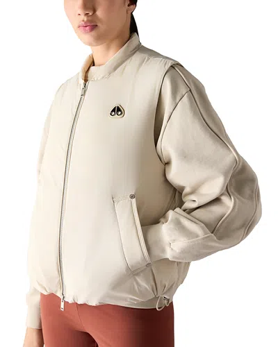 Moose Knuckles Tegan Vest In White