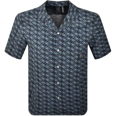 MOOSE KNUCKLES MOOSE KNUCKLES THE BAY SHIRT NAVY