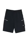 Moose Knuckles Topflight Cargo Shell Shorts In Blue