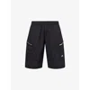 Moose Knuckles Topflight Cargo Shell Shorts In Black