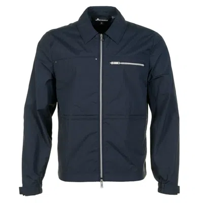 Moose Knuckles Topflight Water Repellent Shirt Jacket In Blue