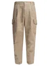 Moose Knuckles Cargo Trousers With Belt Loops And Pockets