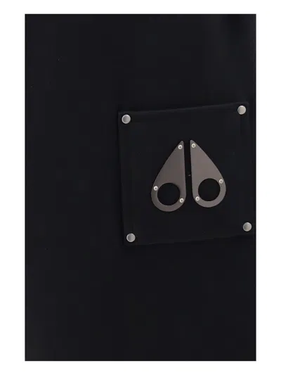 Moose Knuckles Trousers In Black