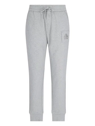 Moose Knuckles Trousers In Gray