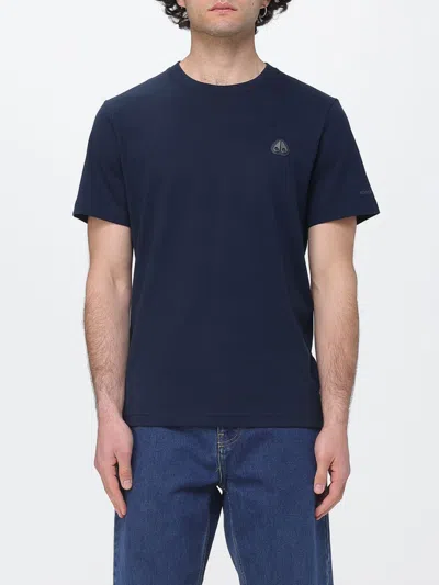 Moose Knuckles Tシャツ  メンズ カラー ネイビー In Blue