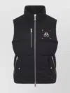 Moose Knuckles Westmount Original Two-tone Vest In Black