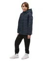 Moose Knuckles Unisex Air Down Jacket In Navy