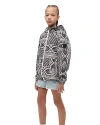 Moose Knuckles Kids' Unisex Highfield Printed Jacket In Fashion Pink Bandana
