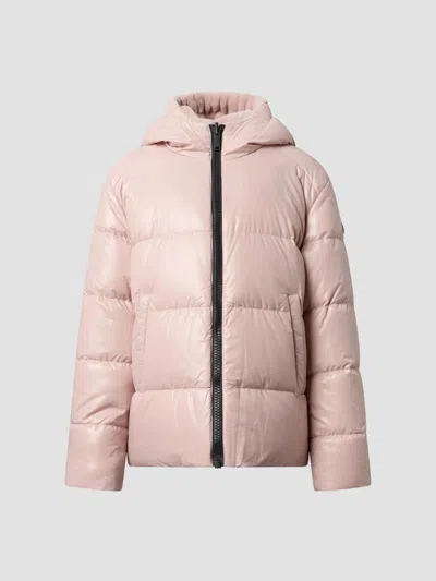 Moose Knuckles Unisex Little Kid's & Kid's Kings Reversible Down Jacket In Pink