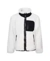 Moose Knuckles Unisex Saglek Zip Up Jacket - Little Kid, Big Kid In Ivory