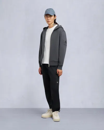 Moose Knuckles Hartsfield Zip In Gray