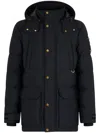 Moose Knuckles Valleyfield Padded Jacket In Black