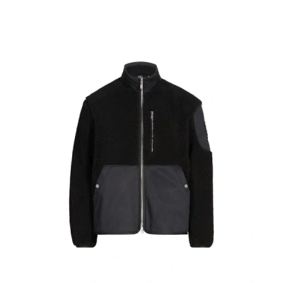 Moose Knuckles Veste Ample Col Montant In Black