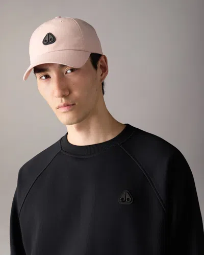 Moose Knuckles Vick Baseball Cap In Rosewood