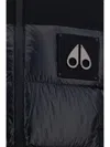 Moose Knuckles Victory Peak Down Vest In Black