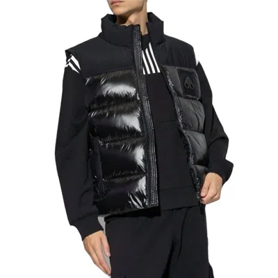 Moose Knuckles Victory Peak Vest In Black