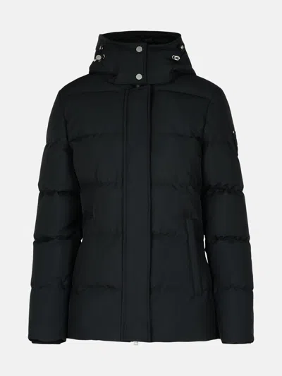 Moose Knuckles 'w Cloud 3q' Black Polyester Down Jacket