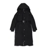 Moose Knuckles W Cloud Long Parka N Black Parka In Black