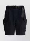 Moose Knuckles Waist Belted Cargo Pocket Elastic Shorts