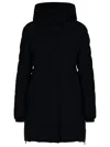 Moose Knuckles Watershed 3 Parka Coat In Black
