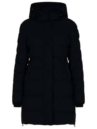 Moose Knuckles Watershed 3 Parka Coat In Black