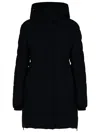 Moose Knuckles Watershed 3 Parka Coat In Black
