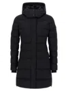 Moose Knuckles Watershed 3 Parka Puffer Jackets Black In Black