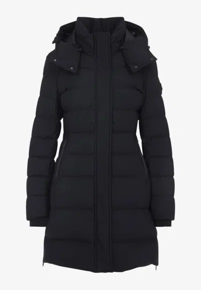 Moose Knuckles Watershed 3 Parka Jacket In Black