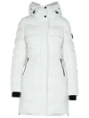 Moose Knuckles Watershed Padded Parka In White