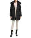 Moose Knuckles Watershed 3 Down Parka With Removable Hood In Black