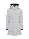 Moose Knuckles Watershed Padded Parka In Milkyway W/nat Sh