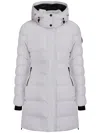Moose Knuckles Watershed Padded Parka In White