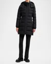 Moose Knuckles Watershed 3 Parka Clothing In Blk Wblk Sh
