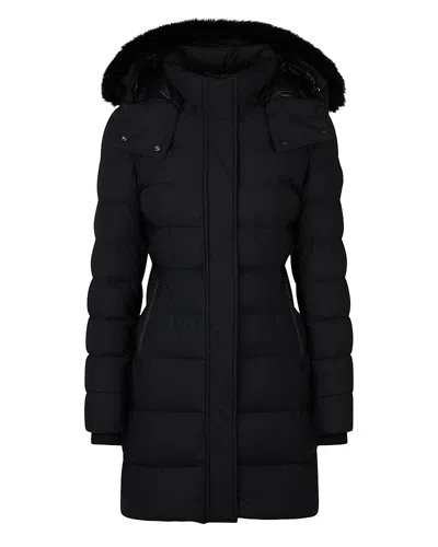 MOOSE KNUCKLES WATERSHED SHEARLING TRIM DOWN PARKA