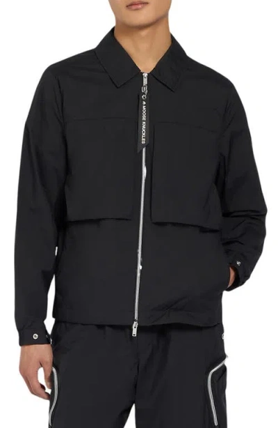 Moose Knuckles Waverly Shirt Jacket In Navy