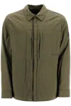 Moose Knuckles Ash Nylon Shirt-style Jacket In Green
