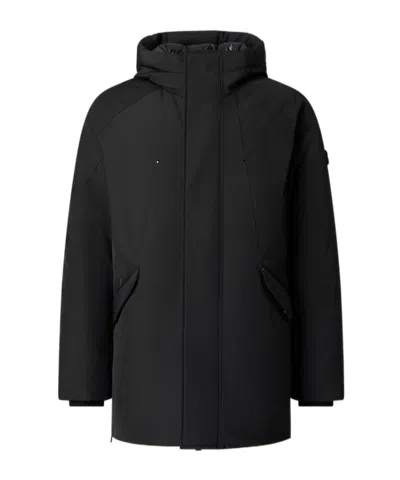 Moose Knuckles West-ed 3q Down Jacket In Black