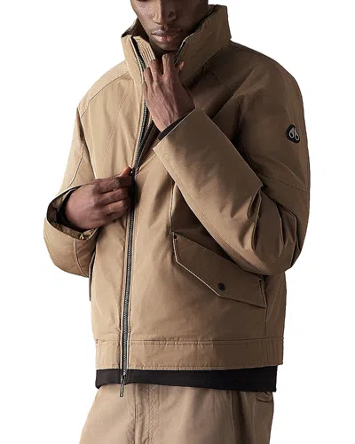 Moose Knuckles West-ed Trucker Jacket In Animal Print