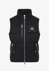 Moose Knuckles Westmount 2tone Gilet In Black