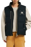 Moose Knuckles Westmount Original Two-tone Vest In Black