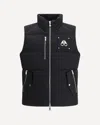 Moose Knuckles Westmount Original Two-tone Vest In Black