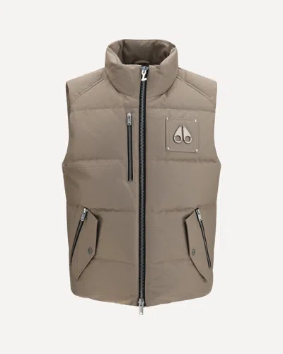 Moose Knuckles Westmount Original Vest In Neutral