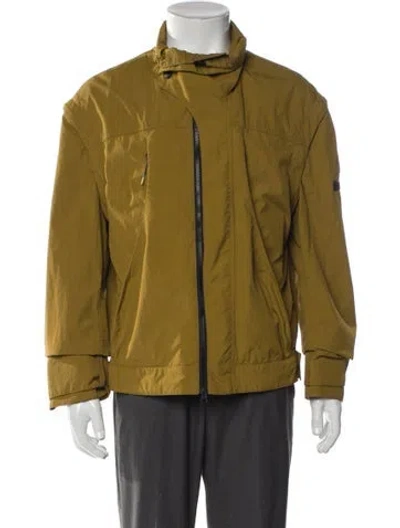 Pre-owned Moose Knuckles Windbreaker In Brown