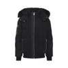 Moose Knuckles Stagg Down Bomber Jacket In Black