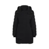 Moose Knuckles Watershed 3 Parka Coat In Black
