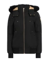 Moose Knuckles Gold Capsule Sainte Flavie Down Bomber In Black