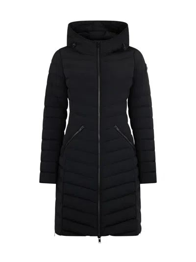 Moose Knuckles Women's Active Flex Andesite Down Parka In Black